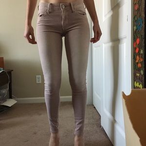 Light pink jeans